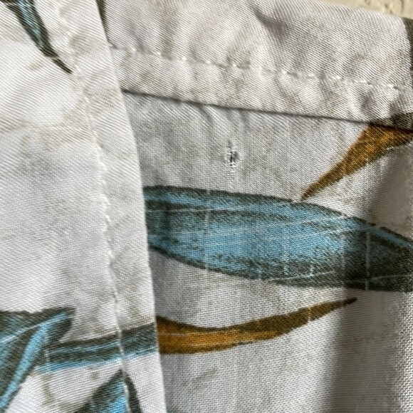 MargaritaVille vintage Mens Tropical island hawaiian short sleeve  button Shirt - Picture 8 of 8